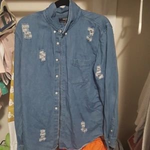Forever 21 denim shirt
